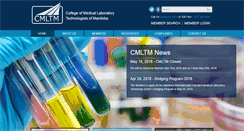 Desktop Screenshot of cmltm.ca